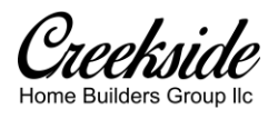 Creekside Home Builders Group logo