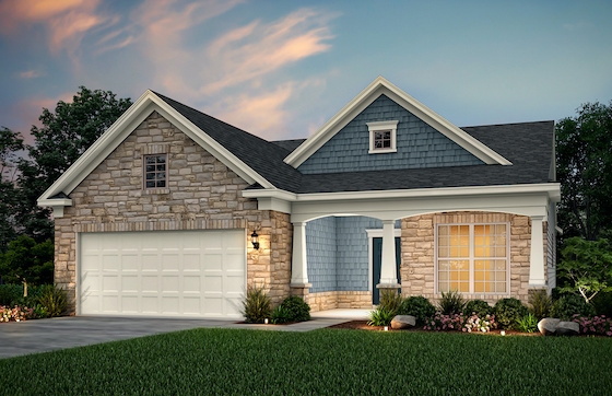 New Active Adult Homes in Powder Springs, GA at Wimberly built by Pulte Homes