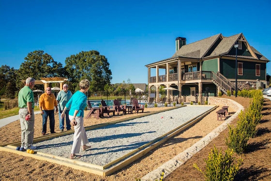Active Adult New Homes in Hall County, GA built by David Weekley Homes in The Retreat at Sterling on the Lake, a premier Active Adult 55+ New Home Community!