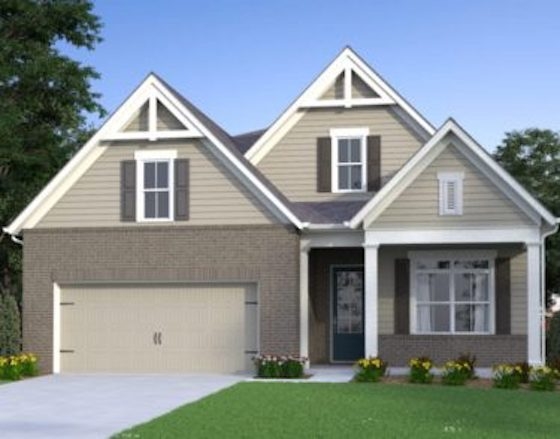 New homes in Courtyards at Hickory Flat in Canton built by Traton Homes