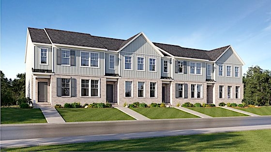 New Townhomes in Pendergrass, Georgia built by Lennar in the New Home Community of Towns at Glenn Abby!