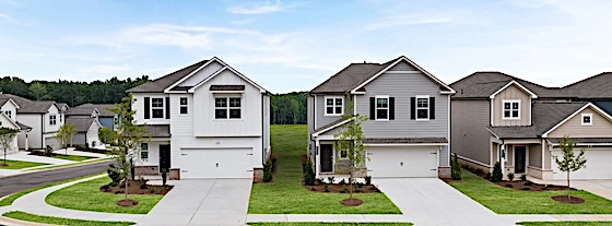 New Homes in Dallas, Georgia built by Lennar in the New Home Community of Woodland Creek!