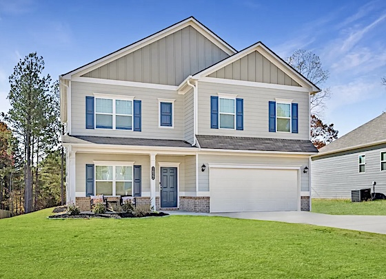 New Homes in Hoschton, Georgia built by Smith Douglas Homes in the New Home Community of Allen Manor