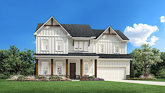 New Homes in Marietta, Georgia built by Toll Brothers in the New Home Community of Freestone Station!
