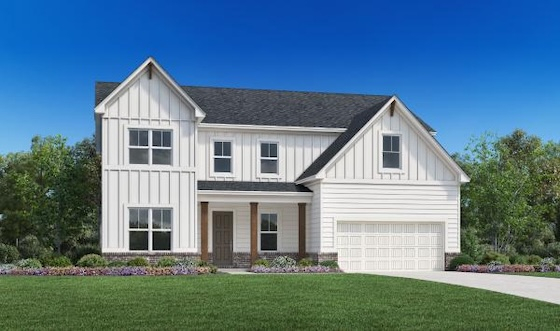 New Homes in Marietta, Georgia built by Toll Brothers in the New Home Community of Freestone Station!