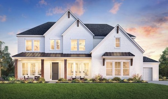 New Homes in Alpharetta, Georgia built by Toll Brothers in the New Home Community of Hawthorn!