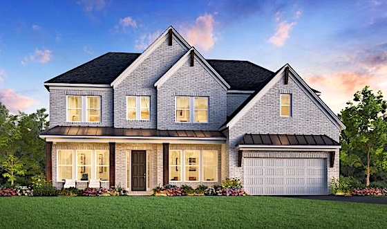 New Homes in Woodstock, Georgia built by Toll Brothers in the New Home Community of Holly Farm!