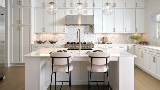 New Homes in Lawrenceville, Georgia built by Toll Brothers in the New Home Community of Ledgestone!