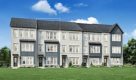 New Homes in Smyrna, Georgia built by Toll Brothers in the New Home Community of Rowan Walk!