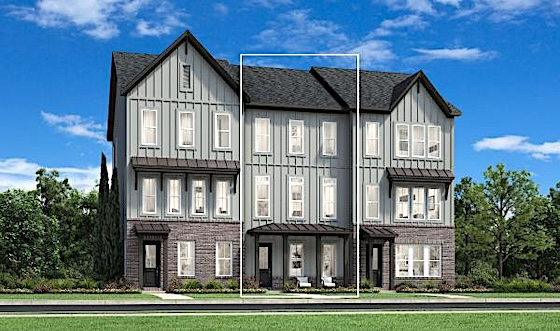 New Homes in Marietta, Georgia built by Toll Brothers in the New Home Community of Toll Brothers at East Cobb Walk!