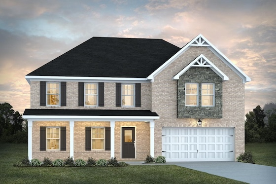 New Homes in McDonough, Georgia built by Dream Finders Homes in the New Home Community of Southern Hills!