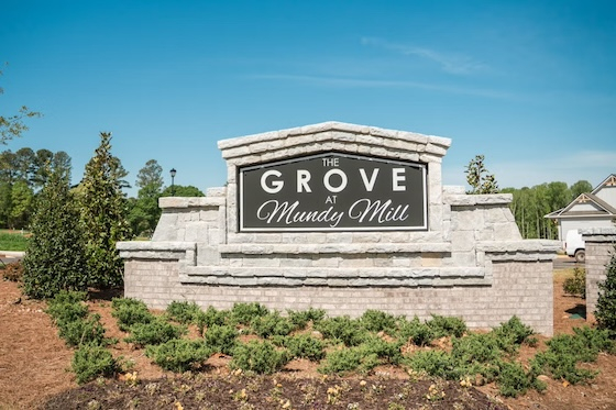 New Homes in Gainesville, Georgia built by Dream Finders Homes in the New Home Community of The Grove at Mundy Mill!