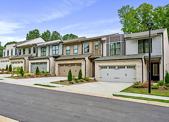 New Homes in Smyrna, GA built by O'Dwyer Homes in the New Townhome Community of The Collection at Vinings!
