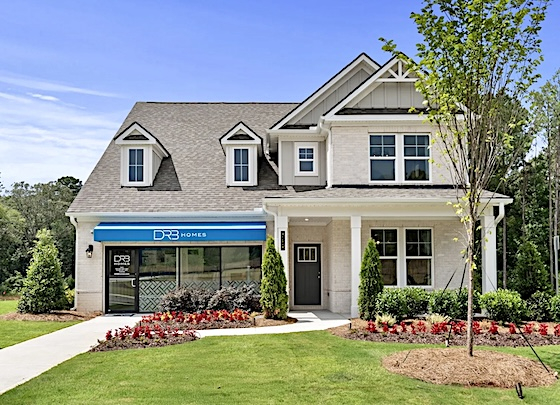 New Homes in Loganville, Georgia built by DRB Homes in the New Home Community of Hamilton Lakes!