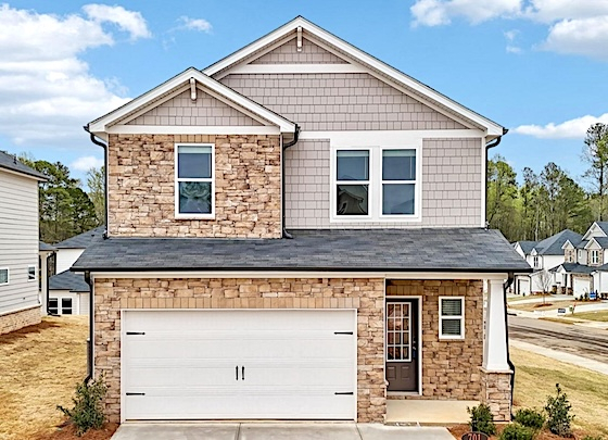 New Homes in Lawrenceville, Georgia built by Meritage Homes in the New Home Community of Martin Springs!