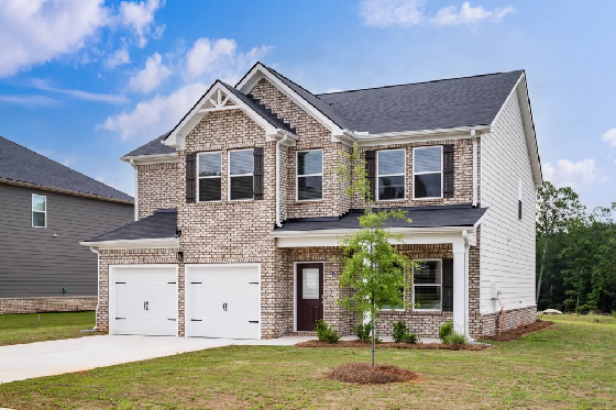 New Homes in McDonough, Georgia built by Dream Finders Homes in the New Home Community of Southern Hills!