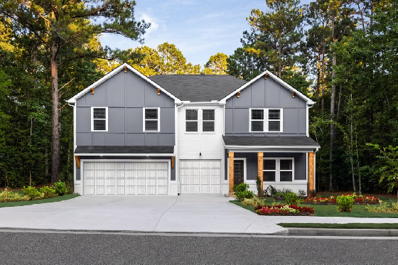 New Homes in Jackson, Georgia built by Dream Finders Homes in the New Home Community of The Woodlands Preserve!