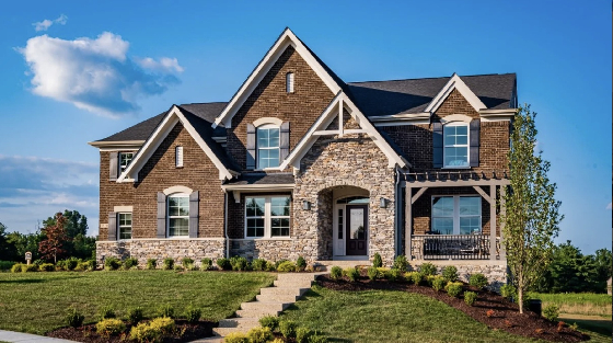 New Homes in Canton, Georgia built by Fischer Home sin the New Home Community of Governor's Preserve