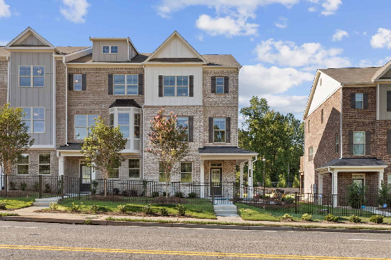 Towns of Enclave of Lawrenceville built by McKinley Homes