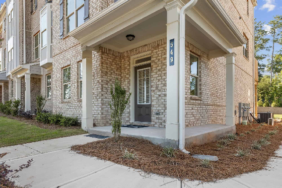 Towns of Enclave of Lawrenceville built by McKinley Homes