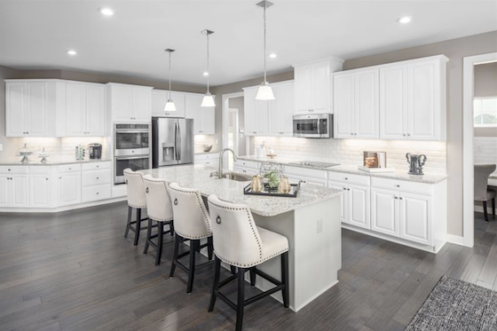  New Homes in Commerce, Georgia built by Ryan Homes in the New Home Community of Eagles Crest!