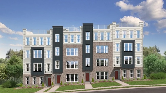 New Homes in Atlanta, Georgia built by Stanley Martin in the New Home Community of Skylar Condos!