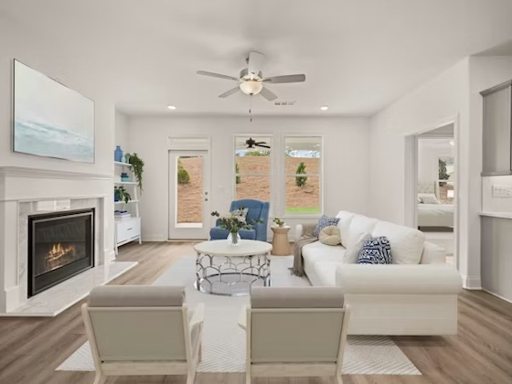 New Homes in Hiram, Georgia built by Windsong Properties. Echols Farm