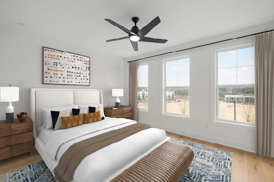 New Homes in Alpharetta, Georgia built by Toll Brothers in the New Home Community of Toll Brothers at Lakeview