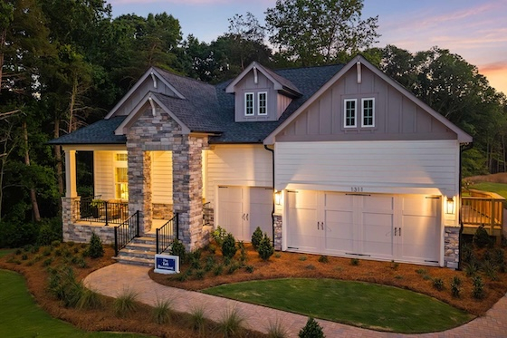 New Homes for Active Adults in Gainesville, Georgia built by David Weekley Homes in the Active Adult 55+ New Home Community of Lanier Landing!