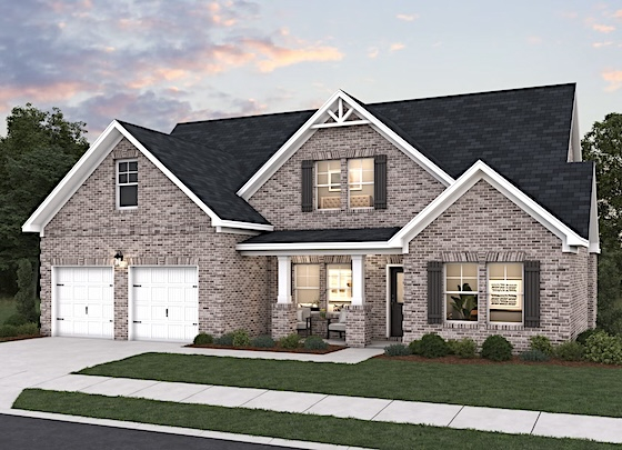 New Homes in Fairburn, Georgia built by Dream Finders Homes in the New Home Community of Trillium Reserve!