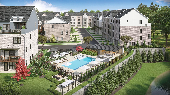 New Homes in Brookhaven, Georgia built by Toll Brothers in the New Home Community of Toll Brothers at Overlook at Lenox Park!